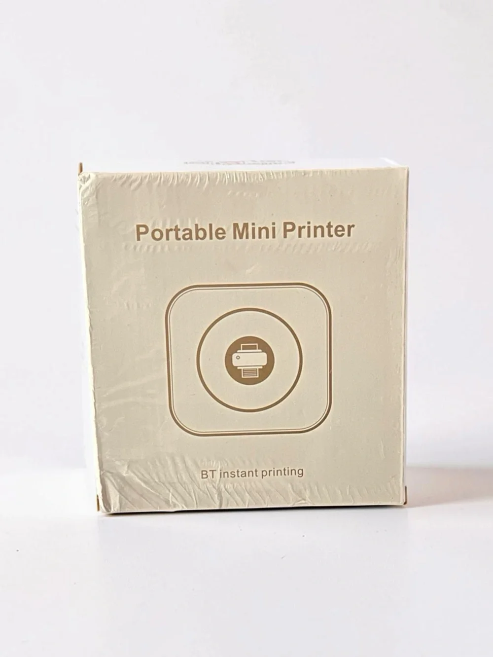Portable Mini Printer - Black | Compact BT Instant Printing